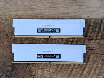 Crucial Pro 32GB (2x16) DDR5 6000MHz CL36 Memory