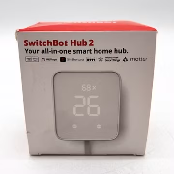 SwitchBot Hub 2 Smart Home Hub With Smart Home Compatibility