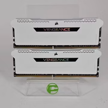 Corsair Vengeance RGB Pro 32GB (2x16GB) RAM DDR4 3600MHz CMH32GX4M2D3600C18W