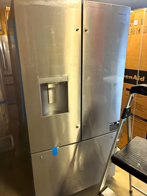 KitchenAid KRFF436SPS French Door Stainless Refrigerator 3-Door Water Frost-Free