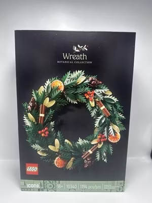 LEGO Botanicals 10340 Wreath (Sealed)
