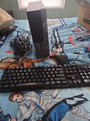 RGB Gaming PC 8GB Ram R5 340x 250GB SSD I5 4core CPU With RGB Keyboard/Mouse