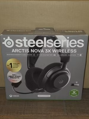 New & Sealed! SteelSeries Arctis Nova 3X Wireless Multi-Platform Gaming Headset