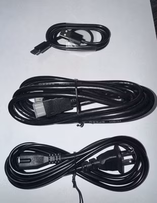 Playstation 5 Connection Bundle - Power Cord, HDMI Cable, Controller Charger