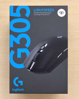 Logitech G305 Lightspeed Wireless Optical Gaming Mouse Black