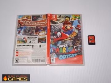 Super Mario Odyssey COMPLETE - Nintendo Switch - 84a