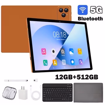 Android Tablet 10.1Inch12GB+256GB Android 14 Unlocked Tablet with SIM Card Slot