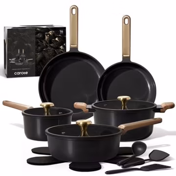 Ceramic Cookware Set Nonstick, 14pcs Pots and Pans Set Nonstick, Non-Toxic & PFA
