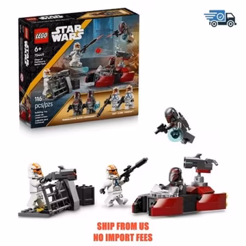 LEGO Star Wars Siege of Mandalore Battle Pack Building Toy for Boys & Girls - Th
