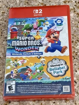 Super Mario Bros. Wonder + Meetup in Bellabel - Nintendo Switch 2 - NEW/SEALED