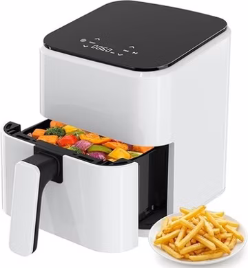 3.17 QT Digital Air Fryer, A Small Air Fryer With A PP Touch Panel