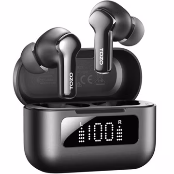 TOZO NC3 Wireless Earbuds with Hybrid ANC Active Noise Cancelling, Refurbished
