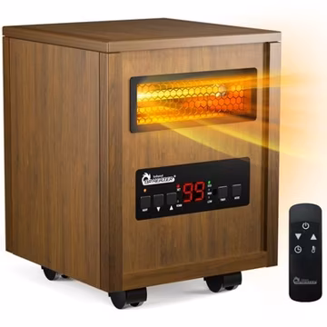 DR. Infrared Heater DR-Indoor Portable Space Heater with Remote Control, 1500W