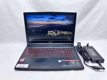 MSI GL63 8RC 15.6" Gaming Laptop i5-8300H 8GB GTX 1050 Win 11