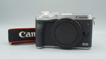 Canon EOS M6 Mirrorless Digital Camera (Body Only) - Silver