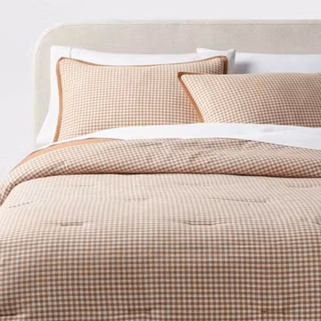 Traditional Mini Gingham Comforter and Sham Set - Threshold
