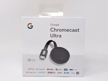 Google Chromecast Ultra 4K Streaming Media Player (NC2-6A5-D) - Brand New Sealed