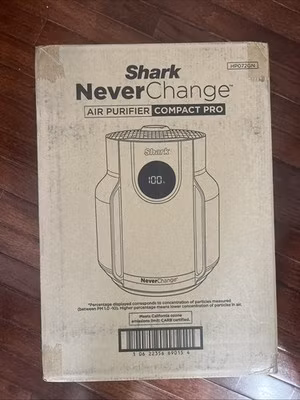 Shark NeverChange Air Purifier Compact Pro Lime Green HP072GN New in Box