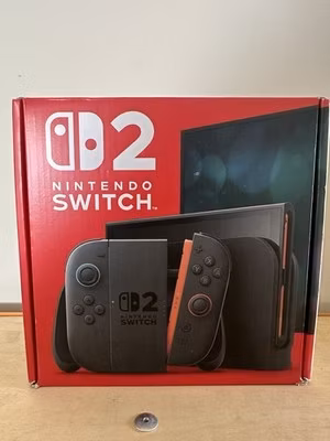 New Nintendo Switch 2 Console Gaming System BEE‑001 Black