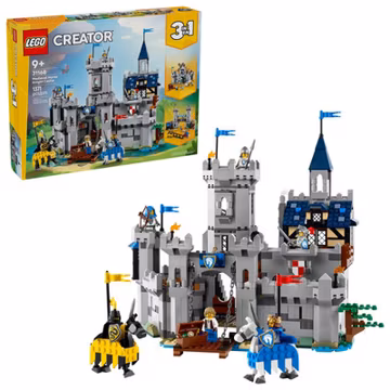 LEGO 9+ Creator 3 in 1 Medieval Horse Knight Castle 31168 (USA STOCK)