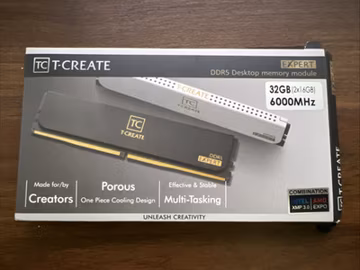 TEAMGROUP T-Create Expert Overclocking DDR5 32GB Kit (2x16GB) 6000MHz