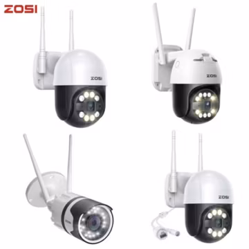 ZOSI 2MP/3MP/5MP Wireless Security IP Camera WiFi Two-Way Audio Home Color Night