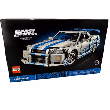 LEGO Technic 2 Fast 2 Furious Nissan Skyline GT-R R34 42210 Model New In Box !
