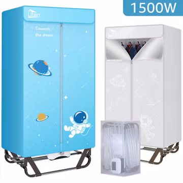 Uten 1.4m Foldable Electric Clothes Dryer Wet Laundry Hot Air Drying Machine