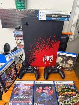 ps5 console spiderman bundle With Ps5 Games