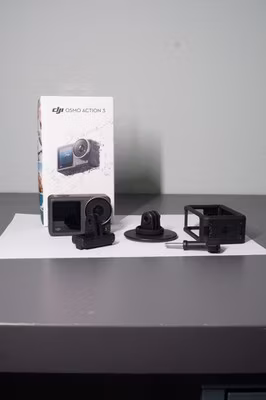 DJI Osmo Action 3 — Camera + Case + Mounts + Freewell ND Filters, Ready to Shoot