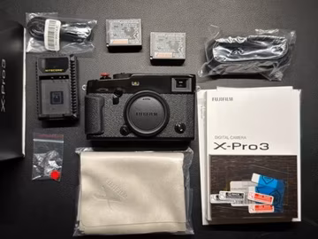 Fujifilm X-Pro3 26.1MP Mirrorless Interchangeable Lens Camera - Black (Body...