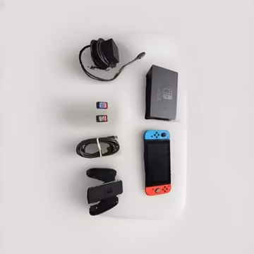 Nintendo Switch V2 Blue Bundle Tested No Drift + Splatoon 2 & Mario Rabbids