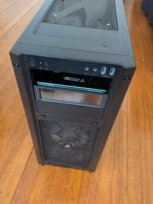 Corsair PC Case Full tower ATX + PSU + Fan Controller + 3 Fans