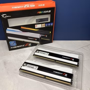 32GB ram G.Skill Trident Z5 RGB Up to DDR5-6400 CL32 2X16GB memory kit tested