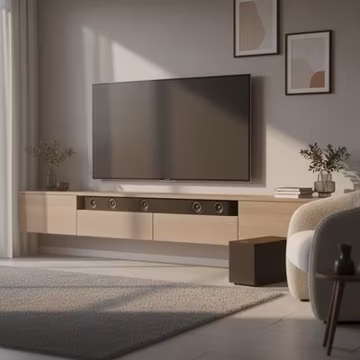 300W Home Theater Soundbar - Dolby Atmos & Voice Clarity for Ultimate Experience