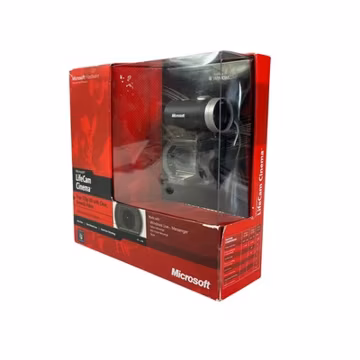 Microsoft LifeCam Cinema 720p Webcam 1393 H5D00001 USB Autofocus Mic