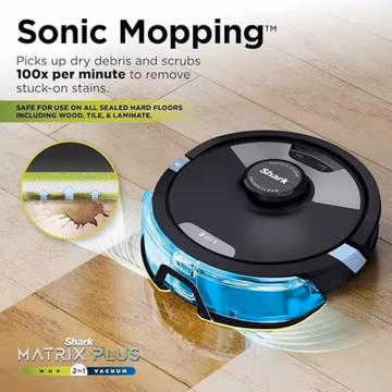 Shark RV2620W AI Ultra Robot Vacuum and Mop with Matrix Clean Navigation