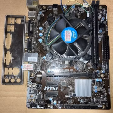 MSI H110M-PRO-VD Intel LGA1151 DDR4 Micro-ATX Motherboard With Heatsink &I/O
