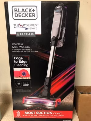 Black+Decker Summitseries Bagless Cordless Multi-Stage Filter Stick Vacuum Kit