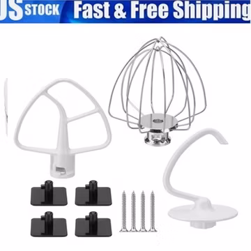 Durable Kitchen Aid Stand Mixer Attachments Set - K45WW, K45DH, K45B Replacement