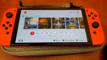 Nintendo - Switch OLED Handheld Console - 64GB Limited: MARIO Red Tablet ONLY