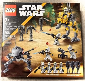 LEGO Star Wars 327th Star Corps Clone Troopers Battle Pack 75431