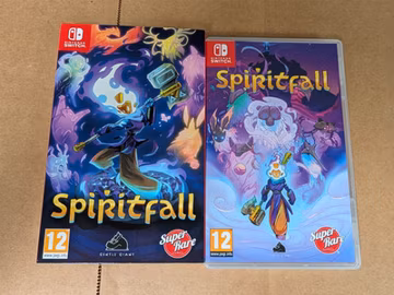 Spiritfall - Nintendo Switch - CIB w/Slipcover, Cards, Sticker -Super Rare Games