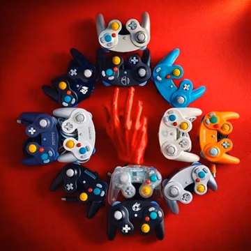 Official Nintendo GameCube Controller AUTHENTIC 👾 OEM Wii Remote DOL-003