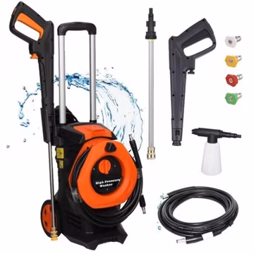 Electric High Pressure Washer 4500PSI 2GPM Power Washer with Telescopic Handle