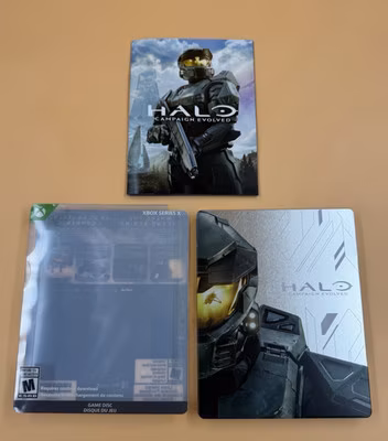 Halo Campaign Evolved Collector’s Edition Xbox Series X Steelbook Game & DLC NEW