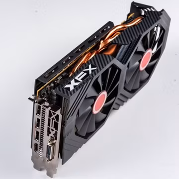 XFX Radeon RX 590 Fatboy DirectX 12 8GB DDR5 PCIe Graphics Card RX-590P8DFD6