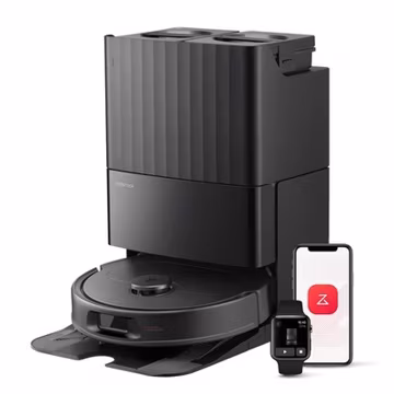 Roborock QV35A Robot Vacuum,8000Pa, Anti-Tangle, Self-Washing - Certified Refurb