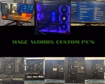 Custom Gaming Pc: Ryzen 9, 32gb DDR5, 1TB SSD, Lian Li 011 Vision Compact 5070TI