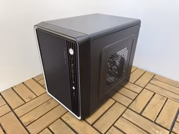 Mini ATX Black Grid Pc Case
